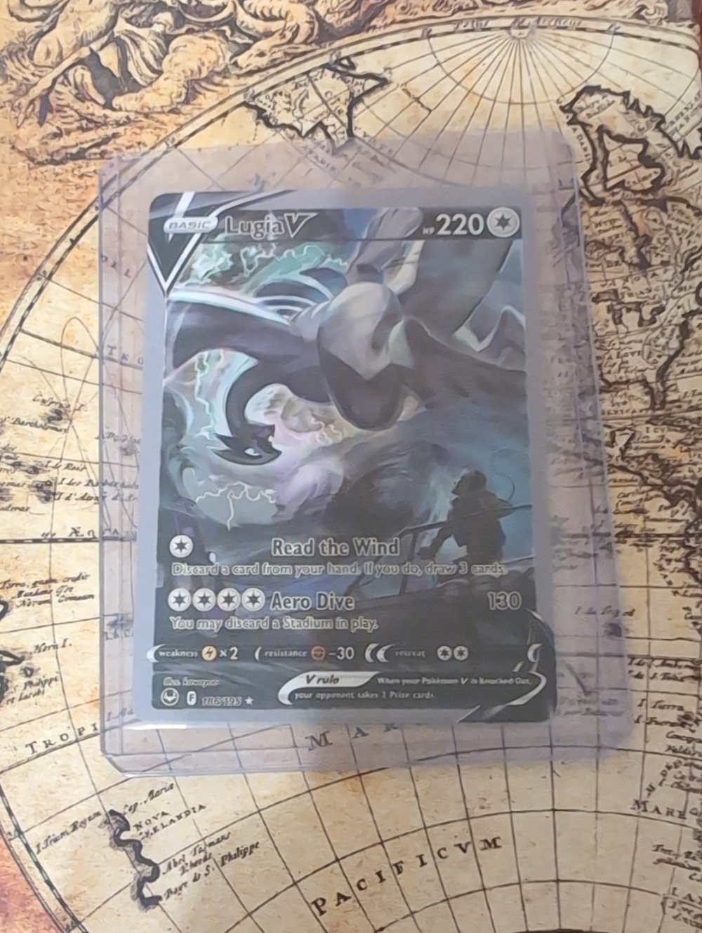 Lugia V Pokémon Card - #186/195
